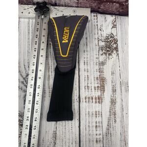 Ultra Driver Headcover Head Cover Good Black & Yellow
